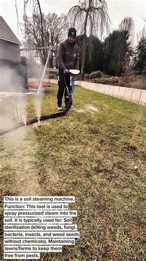 Soil Steaming Machine | Eco-Friendly Weed & Pest Control Without Chemicals