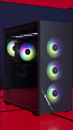 iBUYPOWER Scale Orange Gaming PC | Ryzen 5 5500 | RTX 3050 6GB SCA5N3501