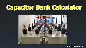 Capacitor Bank calculator or kVAR Calculation Formula | Electrical4u