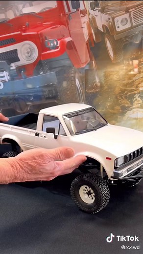 Ultra-Realistic RC4WD TF3 Scale Truck with Top Features