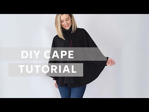 How to Sew a Simple Chic Cape