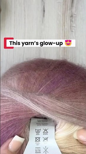 Watch this yarn’s glow up into the Moxie Infinity Scarf! Free pattern + video #crochet #freepattern