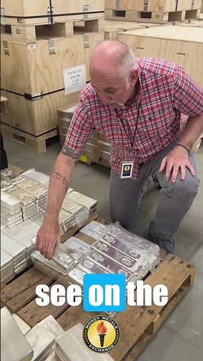 What 36,000 Ounces of Silver $1.8 Million Really Looks Like #silverstacking #silver #silverbar