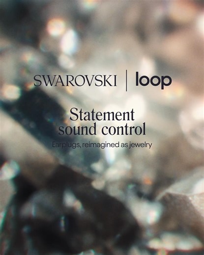 627K views | Stand out in the Swarovski x Loop earplugs — hearing protection reimagined as jewelry  Shop them now with 100-day, hassle-free returns ✨ | Loop | Facebook
