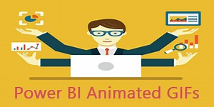 Power BI Reports with Animated GIF