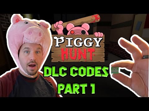 PIGGY: Hunt DLC Codes! DLC Code Giveaway! New Piggy Skins, Items, Tokens, and More (Part 1)