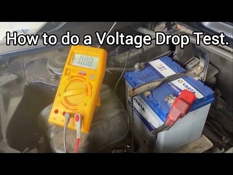 How to do a Voltage Drop Test.