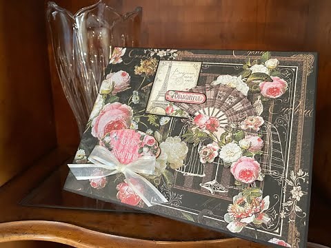 Graphic 45 | Elegance Walk Through Mini Album Walk Through tutorial