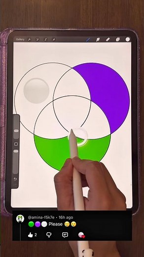 Creating new colors in Procreate by mixing emojis. #art #procreate #ipadart #colormixing #digitalart