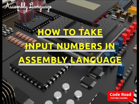 How To Take Input A Number In AL || Code Road