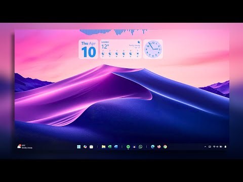 Windows 11 Customization with Taskbar Splitter Custom Cursor and More