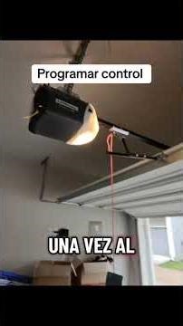 Cómo programar un control de garage