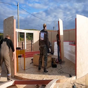 276K views · 857 reactions | We built a cheap house in three days. Construction process step by step #build #building | Quintin265 | Facebook