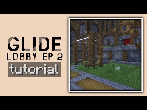 How To BUILD The Glide Minecraft Mini-Games Lobby - Episode 2 - Climbing Area