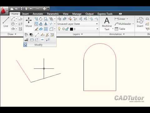 AutoCAD 2010: Joining Lines, Polylines and Arcs