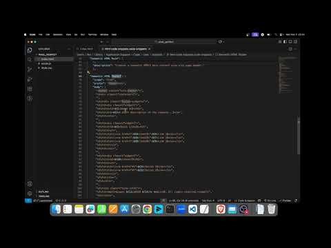 VS Code Code Snippets: Stop Typing Repetitive Code & 10X Your Speed!