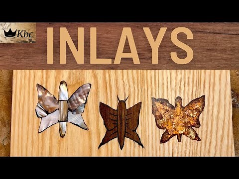 3 different Inlay techniques - DIFFICULT to EASY!