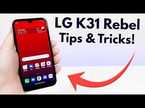 LG K31 Rebel - Tips & Tricks! (Hidden Features)