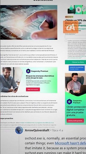 Nunca cierres svchost.exe #shorts