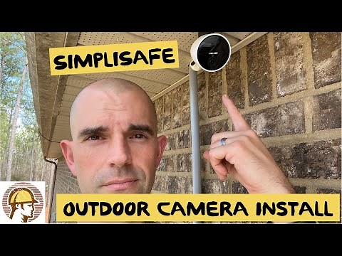 SimpliSafe Outdoor Camera Install