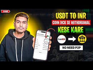 How To Sell USDT In CoinDCX | CoinDCX USDT To INR Withdrawal Guide 2025 (Step By Step)