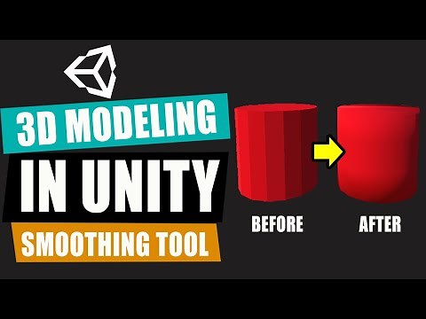 ProBuilder Unity | Smooth Object Tool
