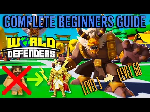 The Complete Beginners Guide To World Defenders (Roblox)