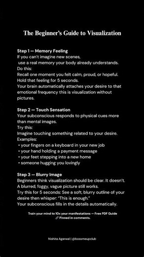 Beginner’s Guide to Visualization (Easiest 3-Step Method for Non-Visual Thinkers)