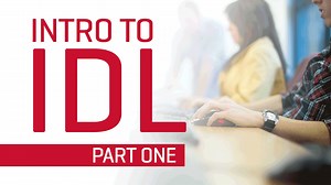 Part 1 | Introduction to IDL