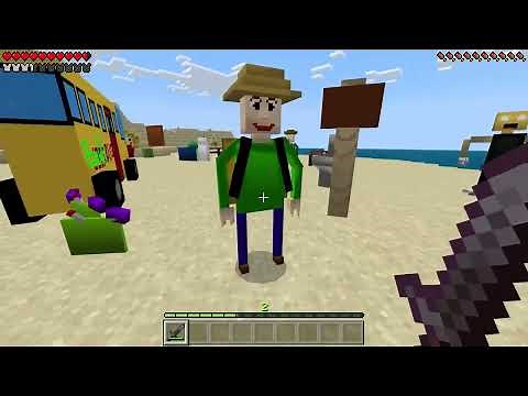 Baldi's Basics ADDON in Minecraft PE