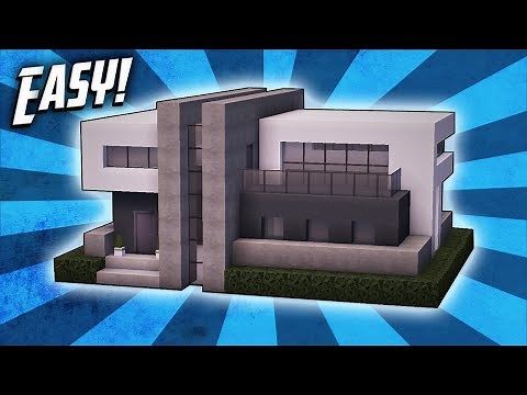 Minecraft: How To Build A Modern House Tutorial (#30)