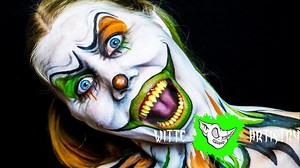 Scary Clown Makeup Tutorial