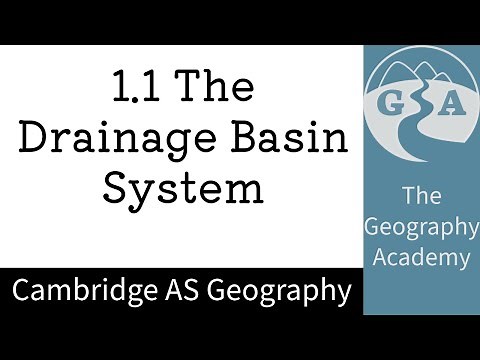Hydrology and Fluvial Geomorphology - The Drainage Basin System