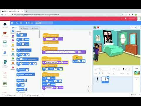 Creating animations using visual programming | Cyber Square | Coding for kids