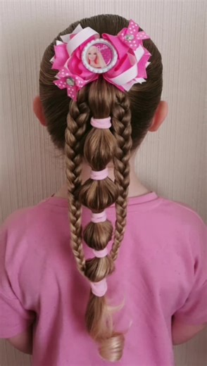 Super Cute Barbie Hair Tutorial for School with Step-By-Step Plait and Braid