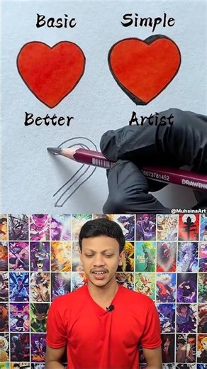 How To Draw A Heart? 💖✍️