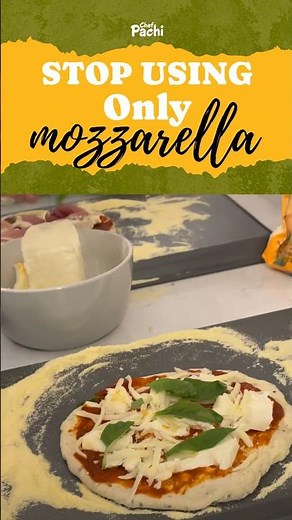 Pizza from Scratch | Step 5: The Best Cheese for Homemade Pizza 🧀🍕 by Chef Pachi