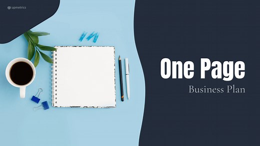 How to Write an One-Page Business Plan + Templates
