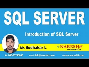 Introduction of SQL Server | SQL Server Tutorial Video Lecture | Crash Course for Software Development (English)
