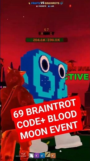 FRUITS VS BRAINROTS MAP FORTNITE CREATIVE - 67 BRAINROT CODE #fortnite #brainrot