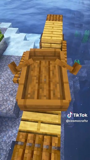 Minecraft Mini Boat Build Tutorial