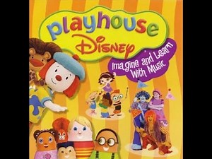 Playhouse Disney: Imagine and Learn with Music (2005 CD Soundtrack)