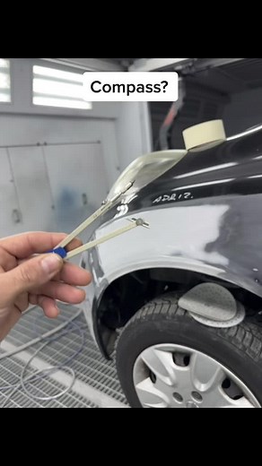 Easy Compass Line Drawing Tutorial