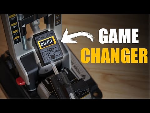 Worlds First Look! The New Work Sharp Professional Precision Adjust. Knife Sharpening Made Better