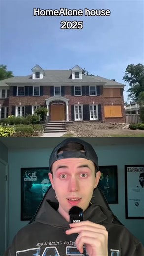 the home alone house is going viral because of what it use to look like before vs now…