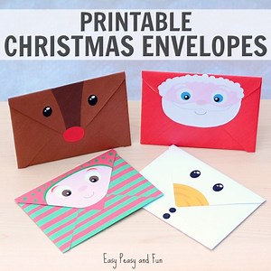 Printable Christmas Envelopes