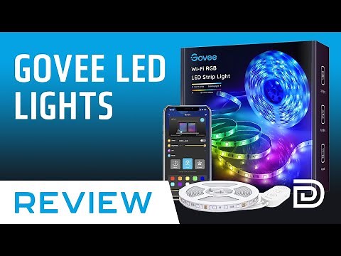 Govee Smart WiFi LED Strip Lights Setup & Review | Govee Home App
