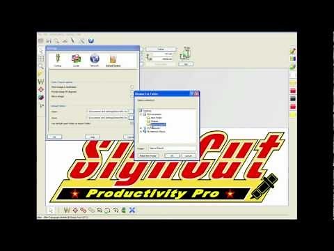 Manual Export from x5 to SignCut
