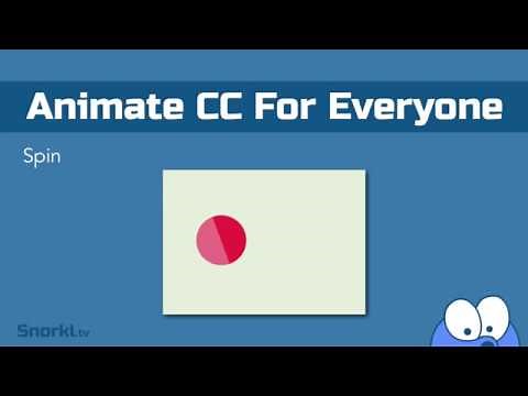 Animate CC: Basic Spin