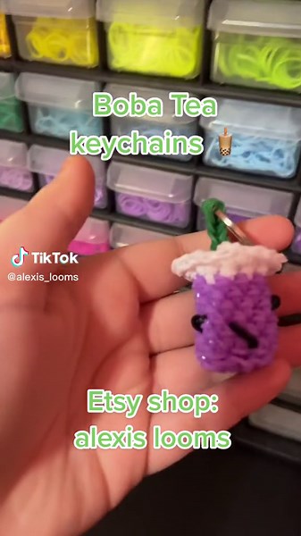 Boba Tea Keychains Tutorial and Etsy Shop Launch